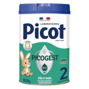 PICOT Picogest 2ème Age Lait infantile de 6 à 12 mois - 800 g