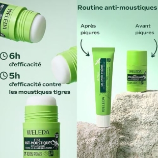 WELEDA - Stick Anti-Moustiques Dès 6 mois - 18 gr