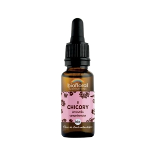 BIOFLORAL Compréhension - Fleur de Bach BIO Chicorée (8) - 20ml