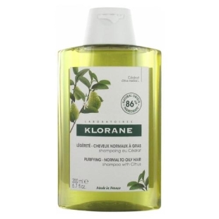 KLORANE Shampoing Légèreté Cheveux Normaux à Gras 200 ml