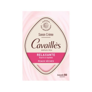 CAVAILLES - Savon Crème Relaxante Amande Bio - 100g