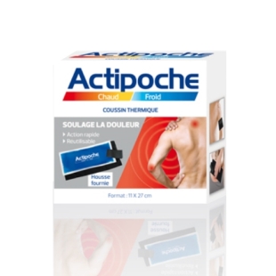 ACTIPOCHE Poche thermique Chaud Froid (Moyen Modèle 11X27cm)