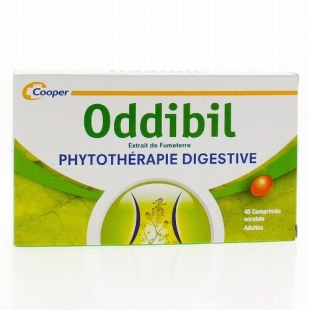 ODDIBIL  Digestion difficile - Boite 40 Comprimés