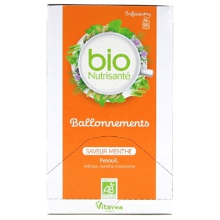 Vitavea Bio Nutrisanté Infusion Ballonnements 20 Sachets