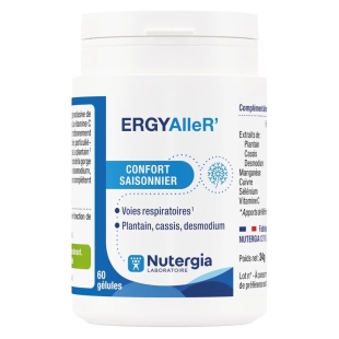 ERGYALLER Complément Alimentaire, Confort Saisonnier - 60 gélules