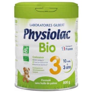 PHYSIOLAC BIO 3 CROISSANCE 800 grammes