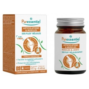 PURESSENTIEL Articulations & Muscles SOS Flex 30 gélules