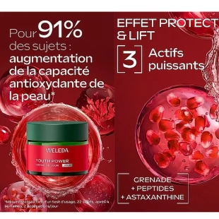 WELEDA - Youth Power Crème De Jour Grenade - Pot 40ml