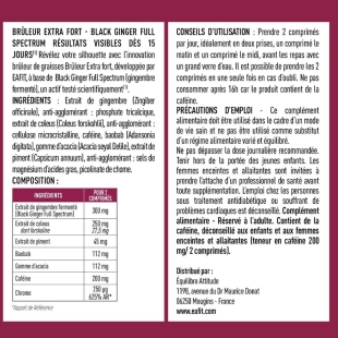EAFIT - Minceur 360 Brûleur Extra Fort - 60 comprimés