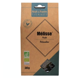 Nat & Form - Tisane Mélisse Bio - 30g