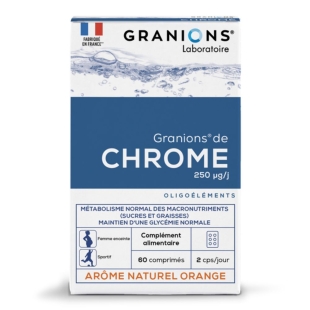 GRANIONS de CHROME 250 μg/j - 60 comprimés