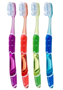 GUM Brosse à dents Technique Pro Médium 1528 (Lot 2 brosses à dents)