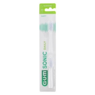 GUM Sonis Daily Têtes de Brosse à Dents Souples 4110