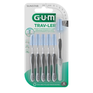 GUM TRAV-LER Brossettes interdentaires 2.6 mm x6