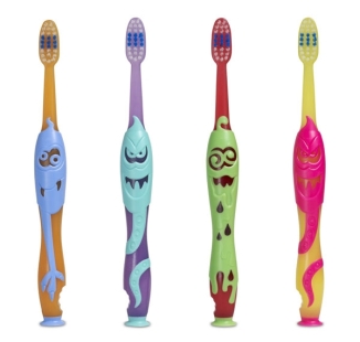 ELGYDIUM KIDS Brosse à Dent Monster 2-6 ans