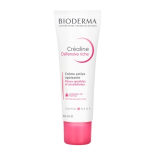 BIODERMA - Créaline Défensive Riche Crème Active Apaisante - 40ml