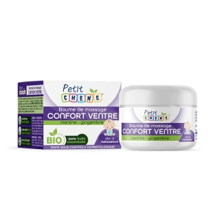 Petit Chêne Baume de Massage Confort Ventre Bio 40ml - Les 3 Chênes