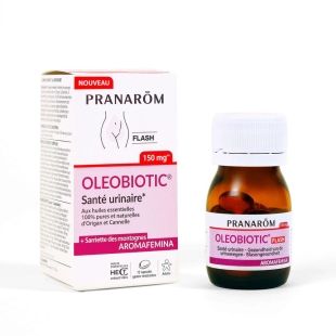 complément alimentaire urinaire huiles essentielles Oleobiotic Pranarôm confort urinaire naturel bio