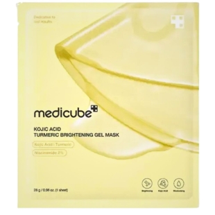 MEDICUBE - Kojic Acid Turmeric Brightening Gel Masque 28g X1