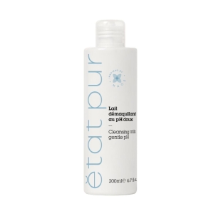 ETAT PUR - Lait démaquillant au pH doux 200ml