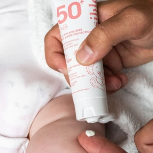 ALPHANOVA - Lait Solaire Bébé SPF50+ - 50 ml