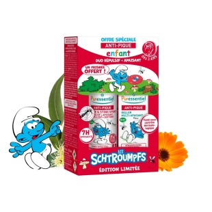 PURESSENTIEL Duo Anti-Pique Répulsif + Apaisant Enfant