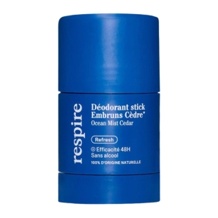 RESPIRE Déodorant stick Rechargeable - Embruns Cèdre