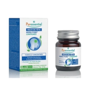 PURESSENTIEL - Migra Pure Traitement Maux de Tête - 15 Comprimés