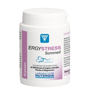 ERGYSTRESS Sommeil 40 gélules NUTERGIA 
