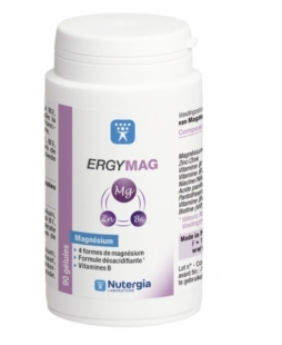 ERGYMAG Nutergia Magnésium  Vitamine B Et Zinc - 90/2x90gélules