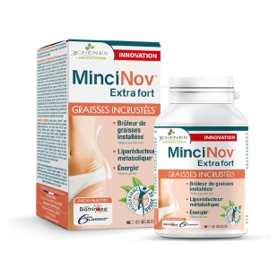 MINCINOV Extra Fort - Graisses incrustées - 80 gélules