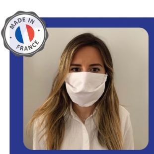 Masque protection Coronavirus tissu ADULTE (AFNOR SPEC S76-001 Covid-19)