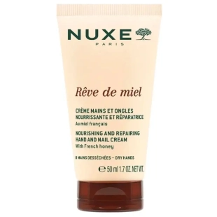 NUXE Rêve de Miel Cette crème mains et ongles fondante nourrit, répare et protège les mains des agressions extérieures