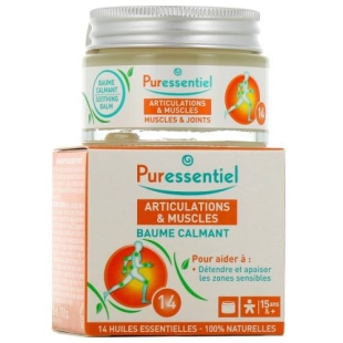 PURESSENTIEL - Baume Calmant Articulations & Muscles 14 huiles essentielles Pot 30ml