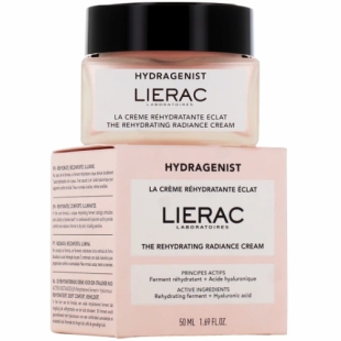 Liérac - HYDRAGENIST - Gel Crème Réhydratante Eclat - Pot 50ml