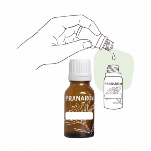 inhalateur vide verre brun huiles essentielles synergie aromatherapie inhalation flacon preparation melange gouttes