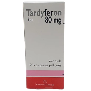 TARDYFERON 80 mg - Carence en Fer - 90 comprimés