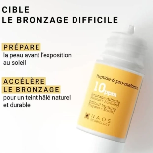 ETAT PUR - Peptide-6 Pro-Mélanine 10 ppm Bronzage difficile - 15 ml