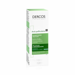 VICHY - Dercos Shampoing Triatant Anti-Pelliculaires Et Démangeaisons - Flacon 200ml