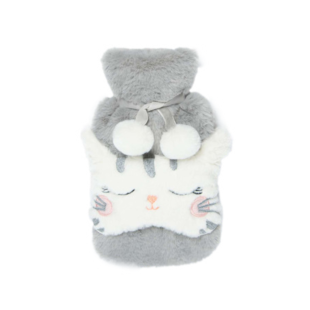 BOUILLOTTE Eau Caoutchouc avec Housse Décorée (2L)
