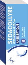 SEDACOLLYRE Collyre Antiseptique Flacon 10ml