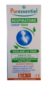 PURESSENTIEL RESPIRATOIRE Sirop pour la Toux (125ml)