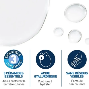 L’Eau Micellaire Hydratante CeraVe est un nettoyant visage spécialement conçu pour les peaux normales à sèches