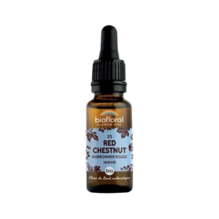 BIOFLORAL Sérénité - Fleur de Bach BIO Marronnier Rouge (25) - 20ml