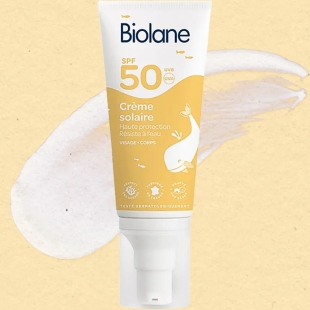 BIOLANE - Crème Solaire SPF50 - Tube 50 ml