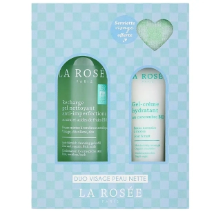 LA ROSEE Coffret Anti-Imperfections Duo Visage Peau Nette