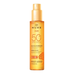 NUXE SUN - Huile Solaire Bronzante Haute Protection SPF50 (150 ml)