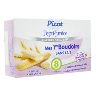 PICOT Pepti Junior Mes 1ers Boudoirs SANS LAIT (24 biscuits boudoirs)