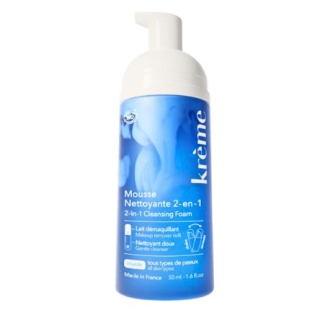 KRÈME - Mousse Nettoyante 2 en 1 - 50ml
