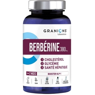 GRANIONS - Berbérine 380 mg 60 gélules